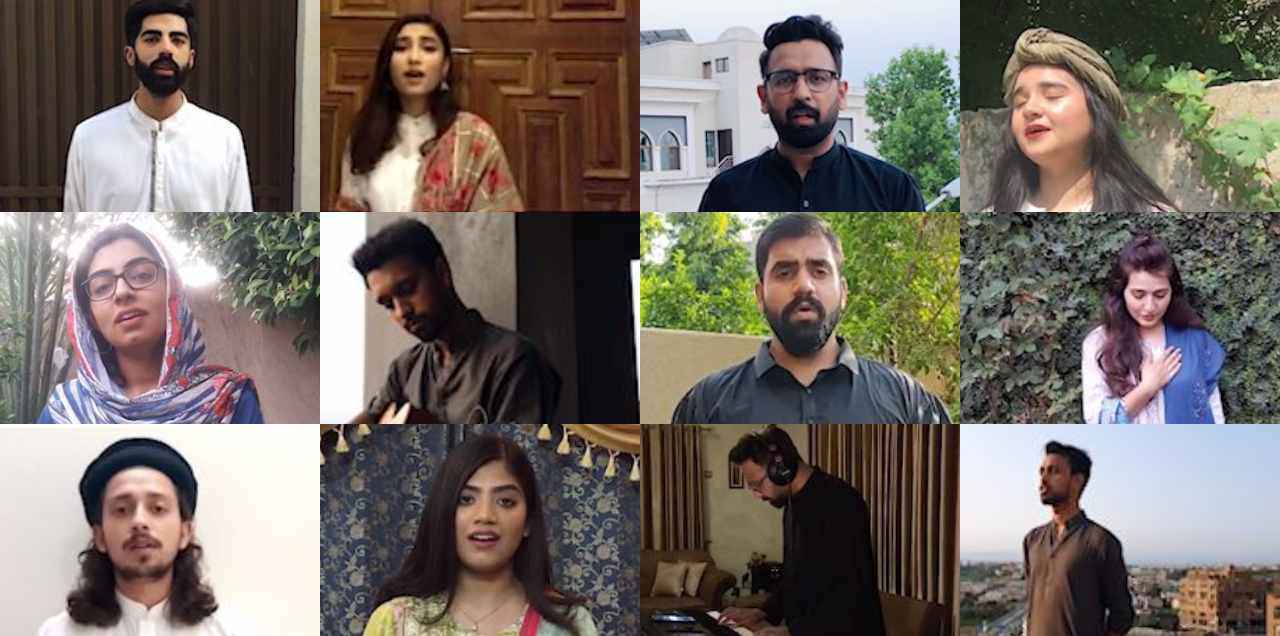 pakistani younsters national anthem