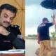 DC Shikarpur policeman umbrella