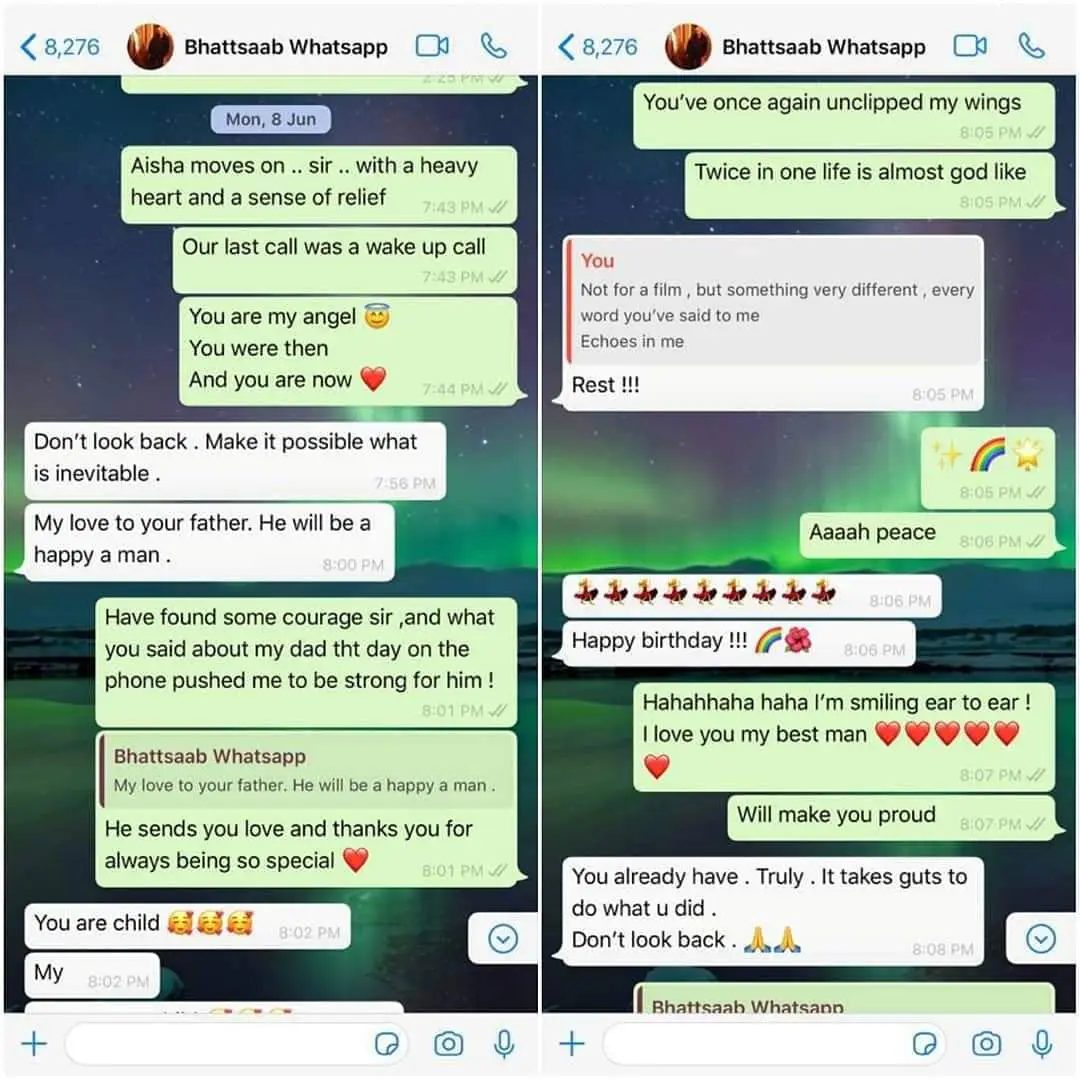 Whatsapp Chat Of Rhea Mahesh Bhatt Goes Viral From Day She Left Sushant Singh S House