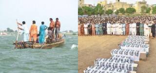 Officials Impose Ban On Boating In Keenjhar Lake As 10 Drowning Victims Laid to Rest