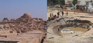 mohenjo daro karachi drainage system
