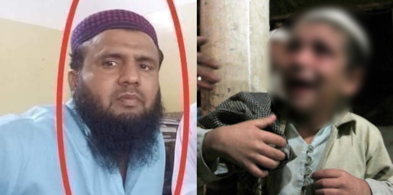 cctv molvi abuse boy