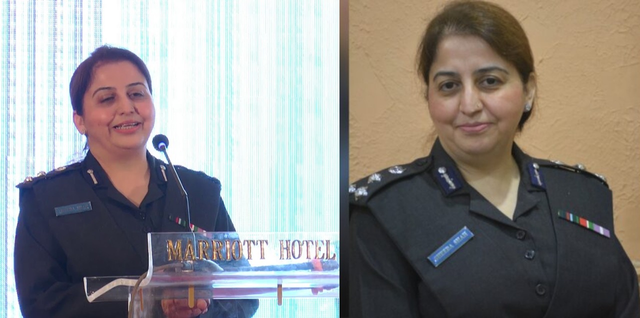 sheiba shah DIG Pakistan