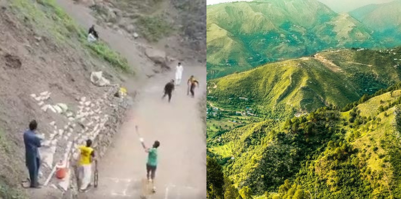 unique cricket ground pakistan
