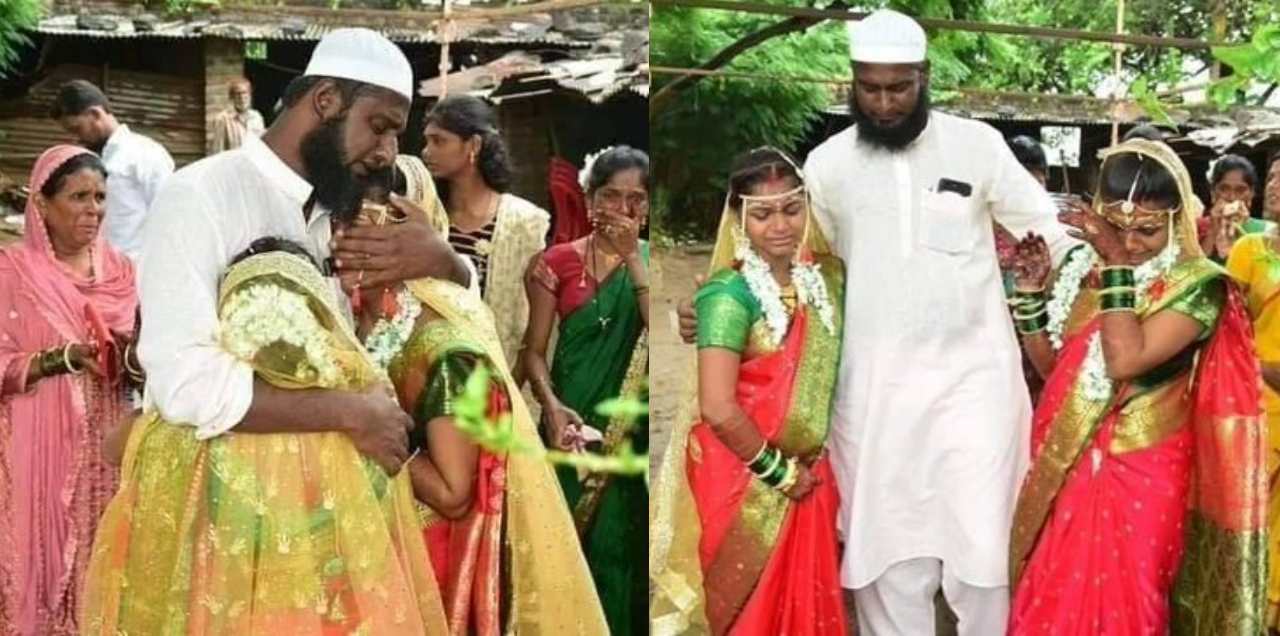muslim man hindu sisters married
