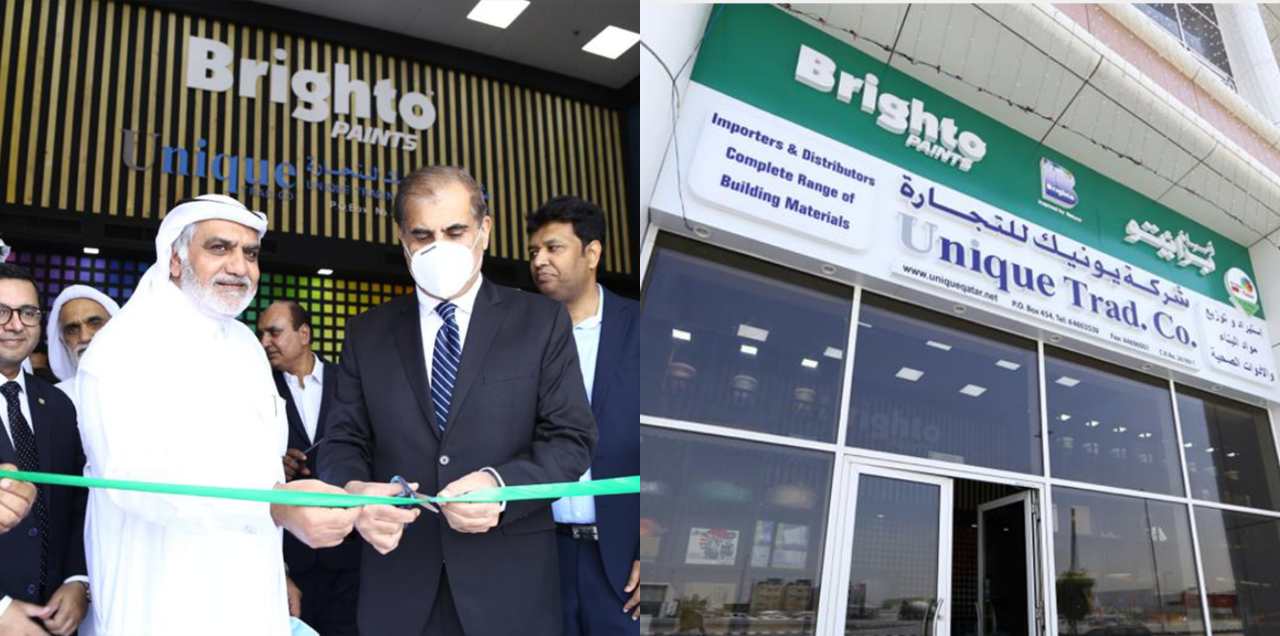 Brighto Paints showroom Qatar