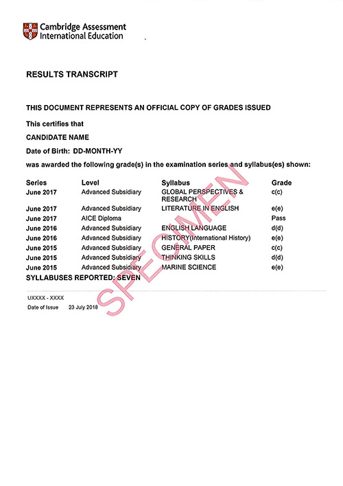 caie results 2020