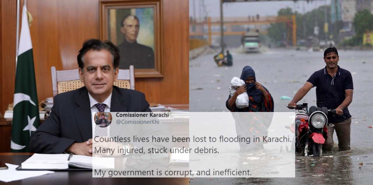 Commissioner karachi parody account