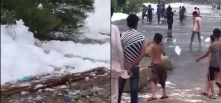 candyfloss foam waste korangi