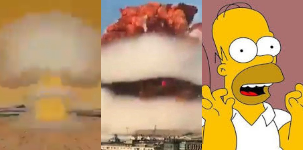 simpsons beirut blast