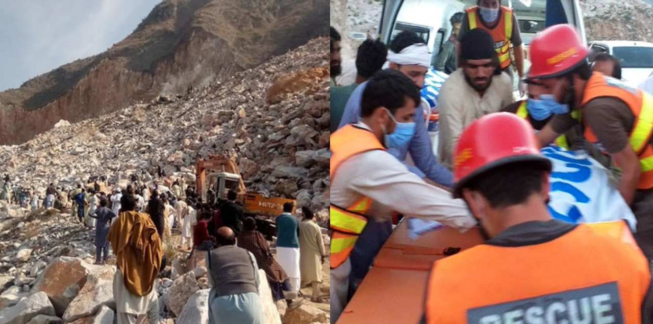 Marble Quarry Collapse