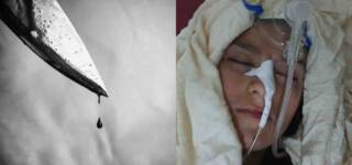 husband stabs wife mother house