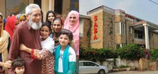 saghir aslam wife help girls