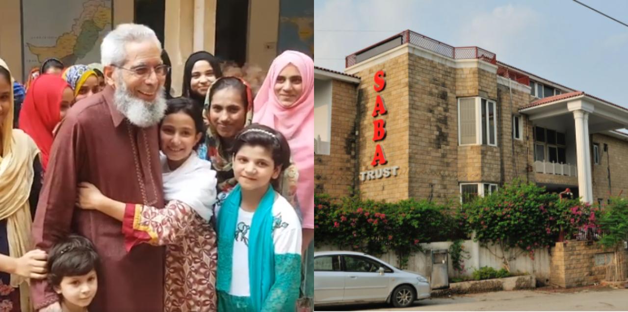 saghir aslam wife help girls