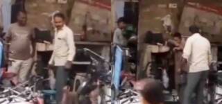 Man lahore beats boy pipes garage
