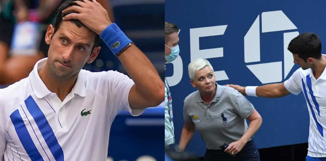 'So sorry' - Novak Djokovic Disqualified From US Open For Hitting Line