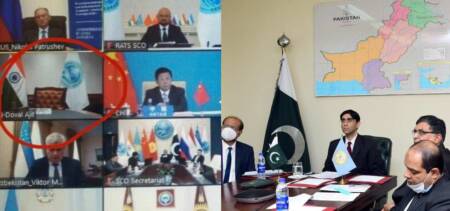 Pakistan India new political map kashmir SCO
