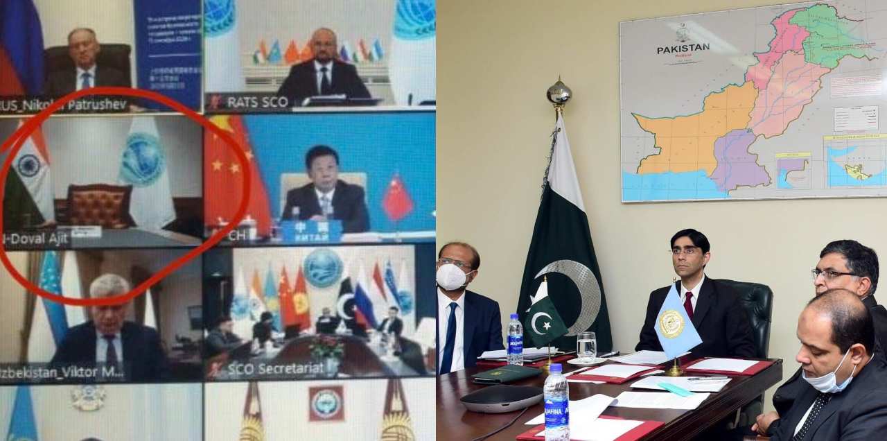 Pakistan India new political map kashmir SCO