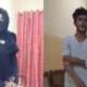burka clad man