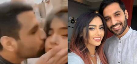 zaid ali trolled kissing wife