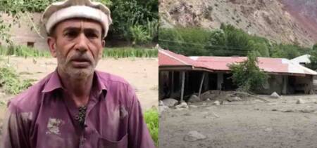 people live hills flood chitral