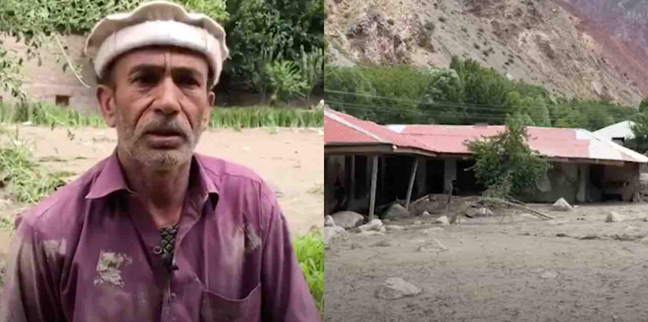 people live hills flood chitral