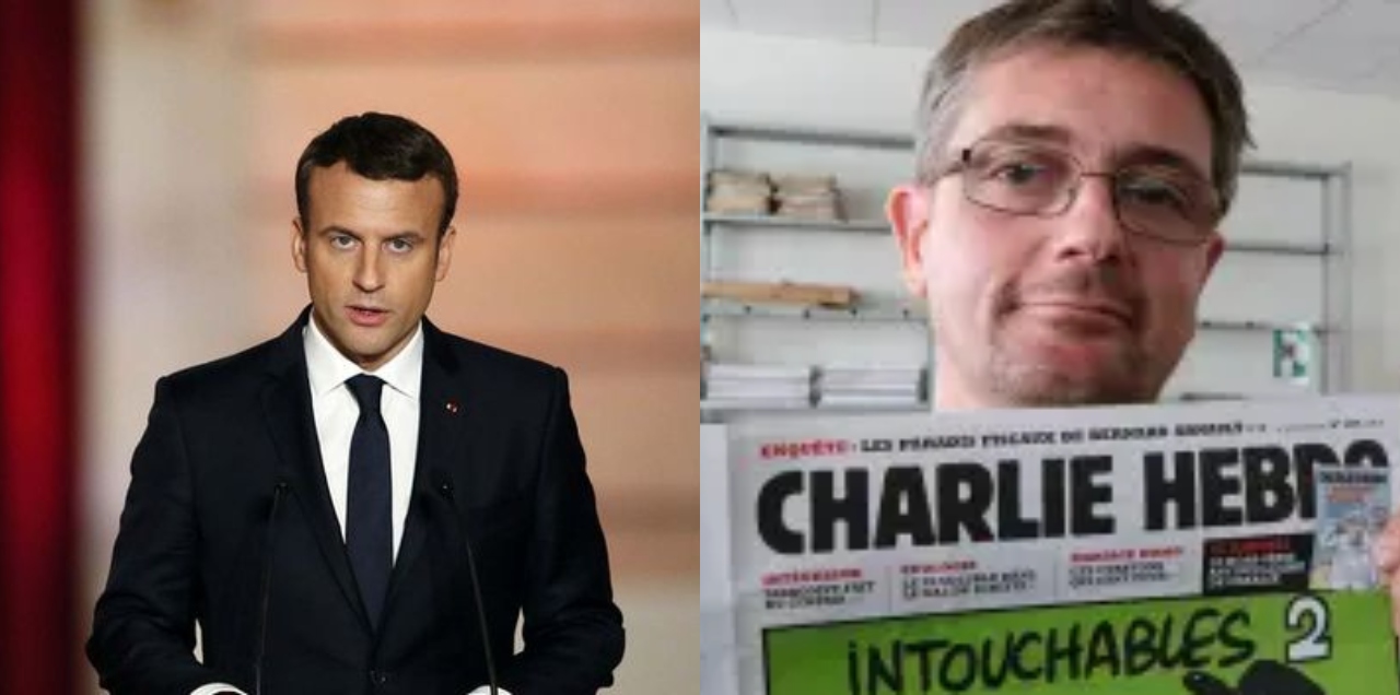 French president refuses condemn sketches