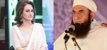 Bushra Ansari Urges Maulana Tariq Jameel To Speak Over Ongoing Issues