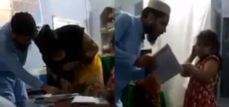 School Teacher Jhelum Beats Children