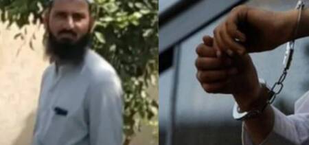 Man filmed outside peshawar university arrested