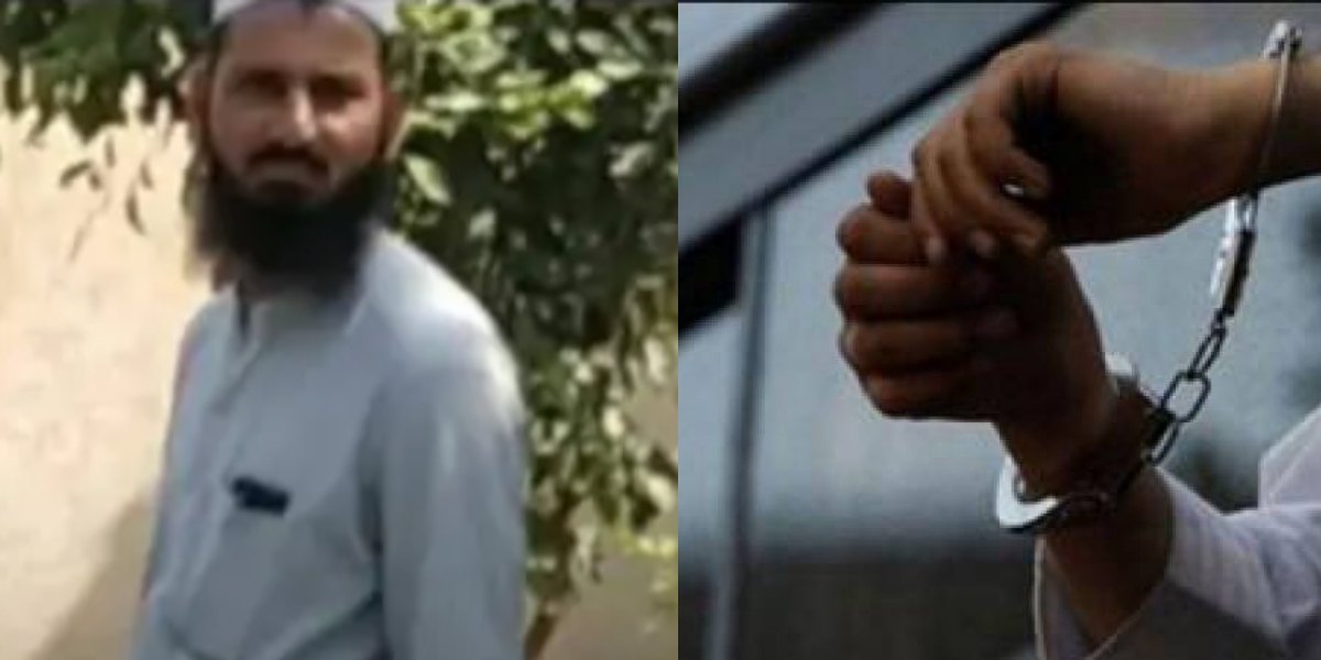 Man filmed outside peshawar university arrested