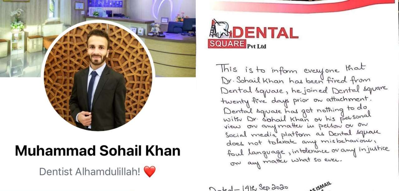 dentist fired from jon