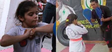 Pakistani martial fatima guinness record