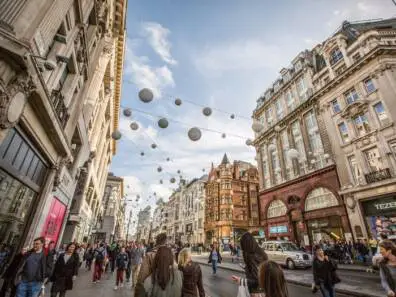 Oxford Street, UK. crowded world