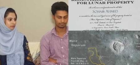 Pakistani Man Moon Wedding Gift