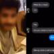 girl shames guy vulgar messages Facebook