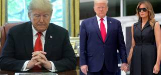 Trump Melania COVID-19 positive