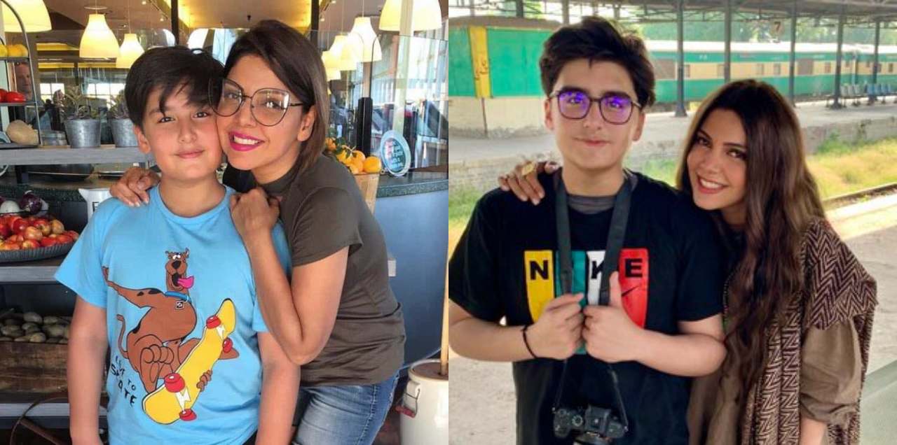 hadiqa kiani son