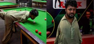 Pakistani Snooker Player