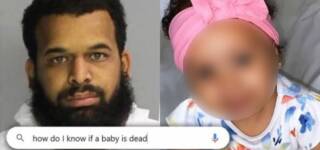 Man Googles how do you know a baby is dead