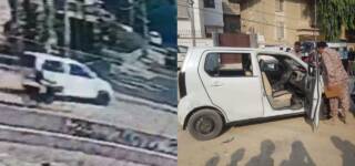 woman shot north nazimabad footage