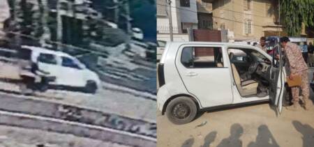woman shot north nazimabad footage