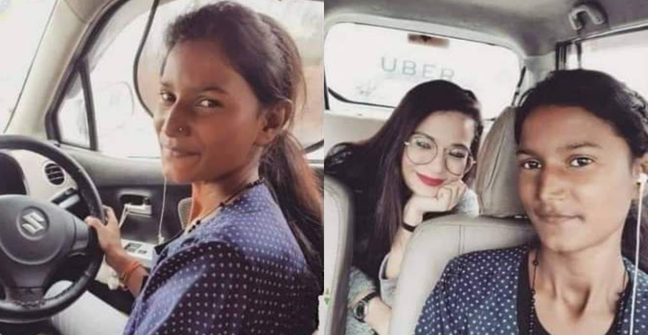 girl cab studies father dropped school