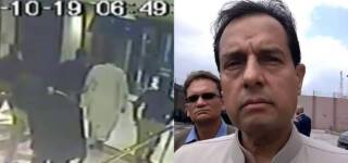 cctv footage cops hotel safdar's arrest