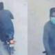 Man Gropes woman burqa Broad Daylight