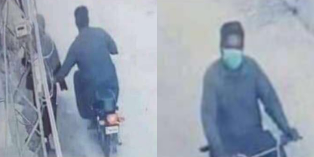 Man Gropes woman burqa Broad Daylight