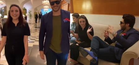Hareem Shah debut Ahsan Khan