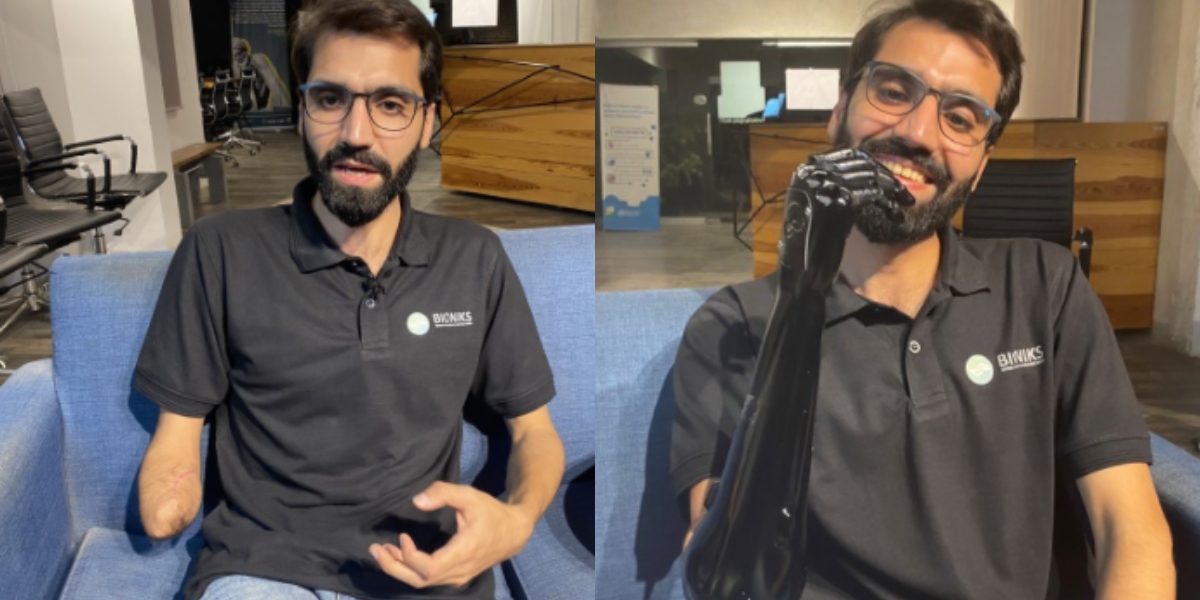 Bionic Arm Muaaz Zahid