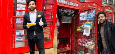 Pakistani London Phone Booths Restaurant