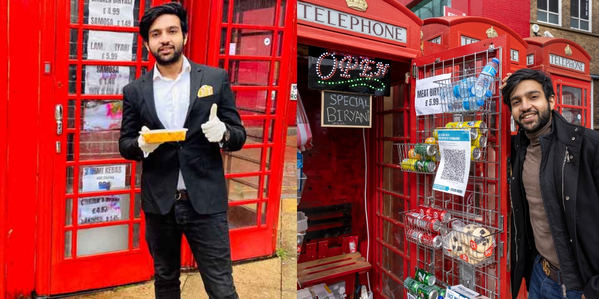 Pakistani London Phone Booths Restaurant